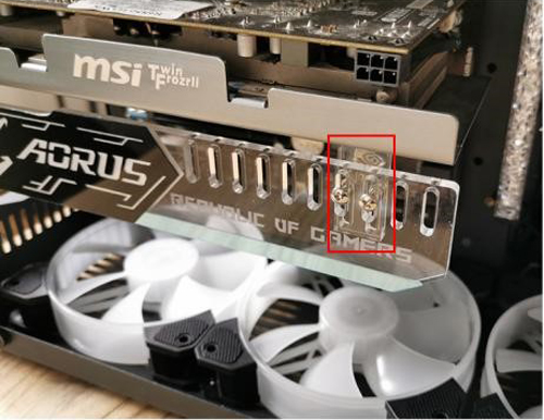 SA AORUS pattern Graphics card